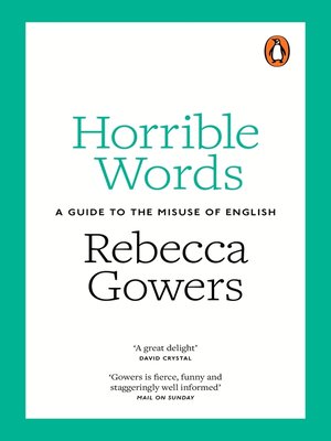 cover image of Horrible Words